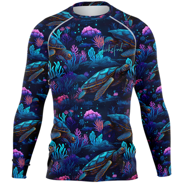 Chokefish™ Long Sleeve Rashguard Marine Men's Shirt-005